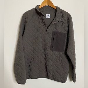 Southern Proper Quilted Pullover Jacket